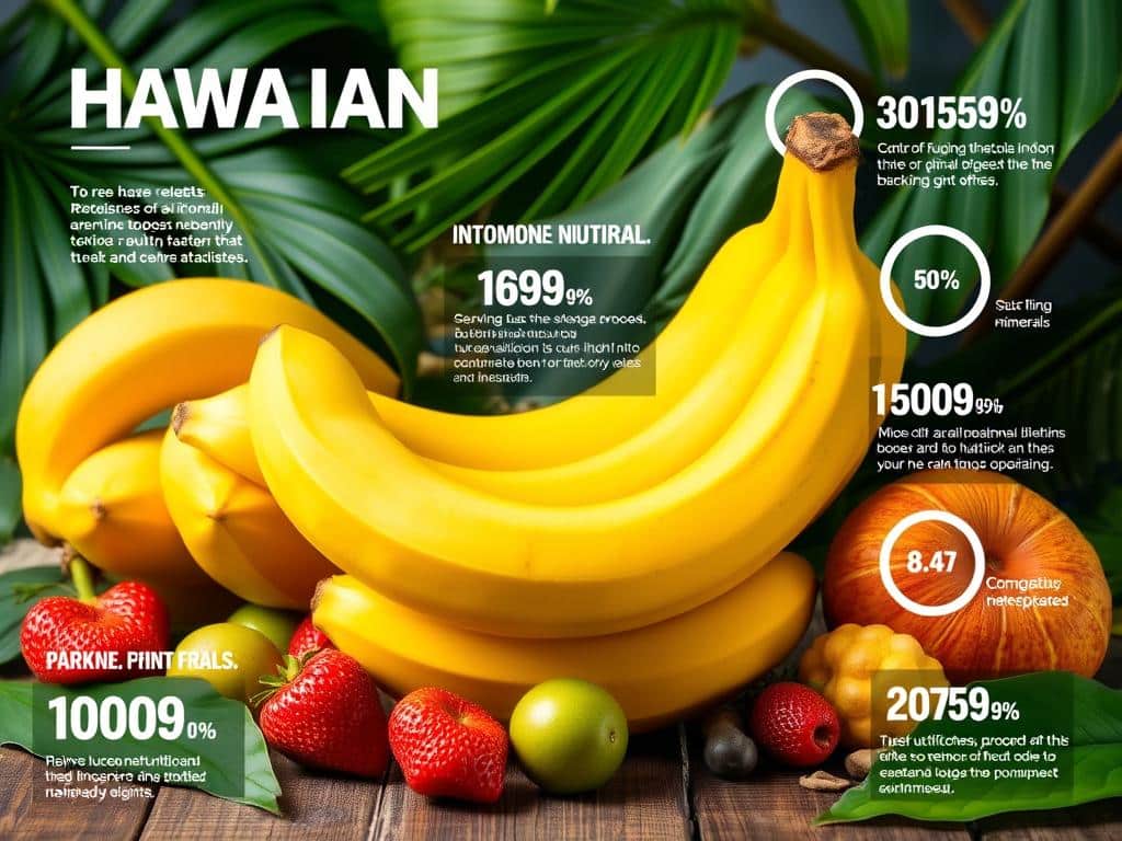 Nutritional value of Hawaiian bananas