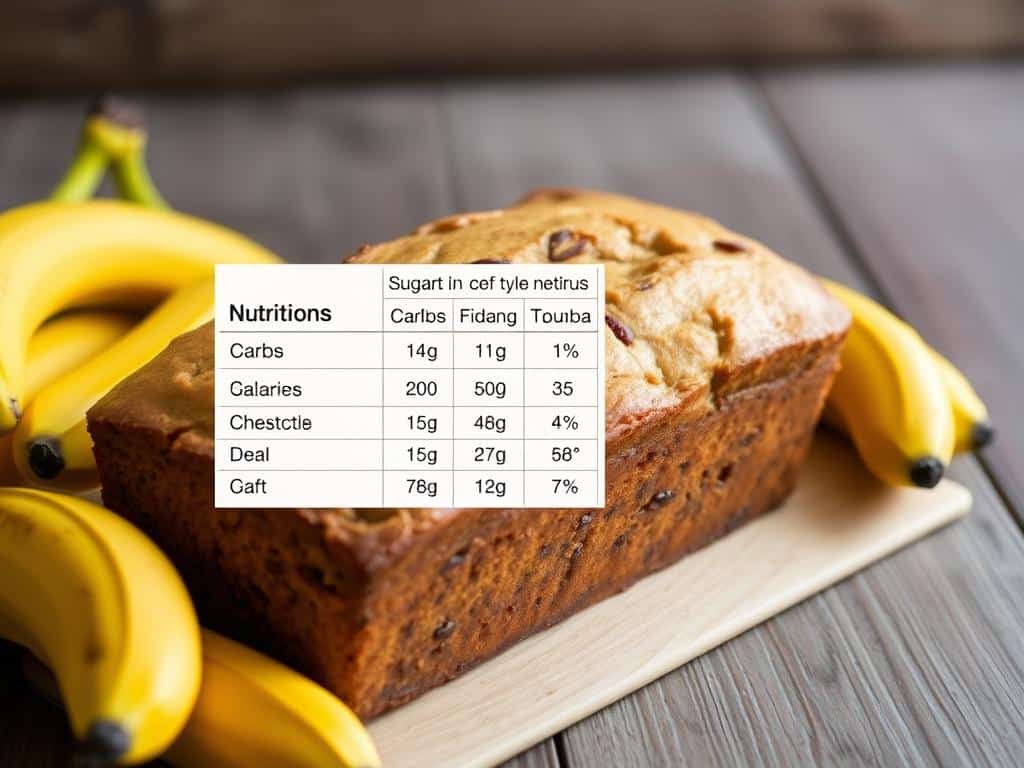 Nutritional value of banana bread