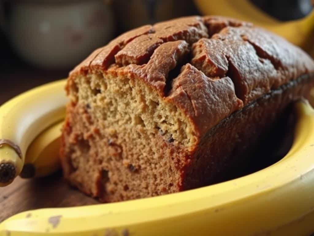 Why does my banana bread crack on top?